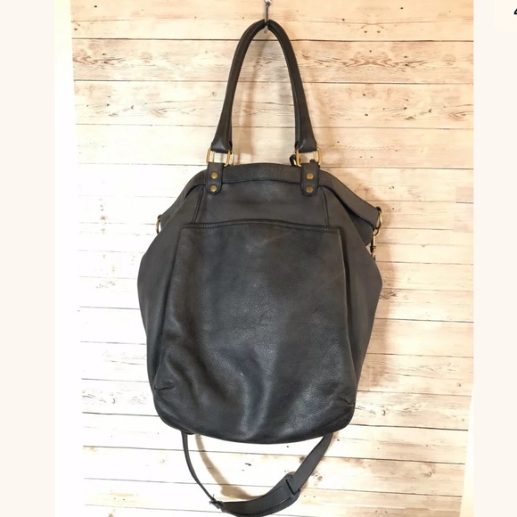 Vanessa Bruno Lune Leather Satchel Crossbody - Picture 4 of 11